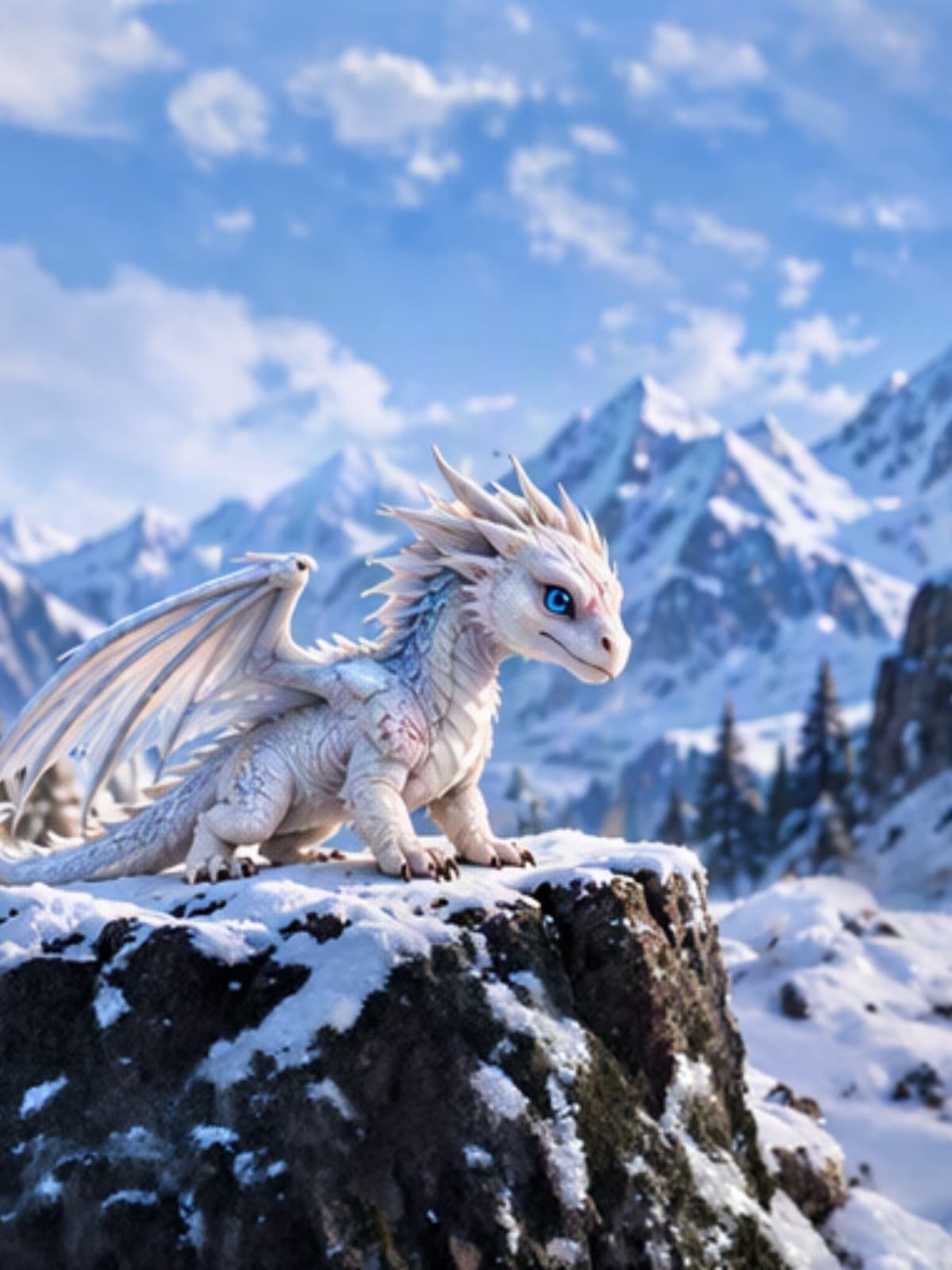 Fang — artwork from The Frozen Heart Saga