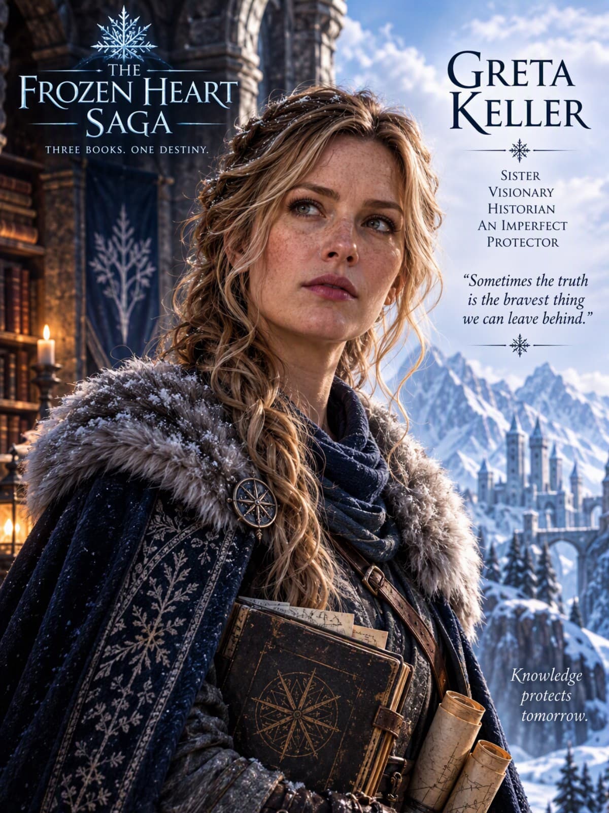 Greta Keller — artwork from The Frozen Heart Saga